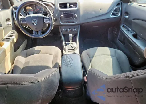 2013 Dodge Avenger Se из США, поврежденный, VIN 1C3CDZAB1DN710298